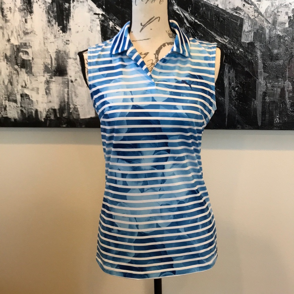 Puma women’s XS sleeveless polo.